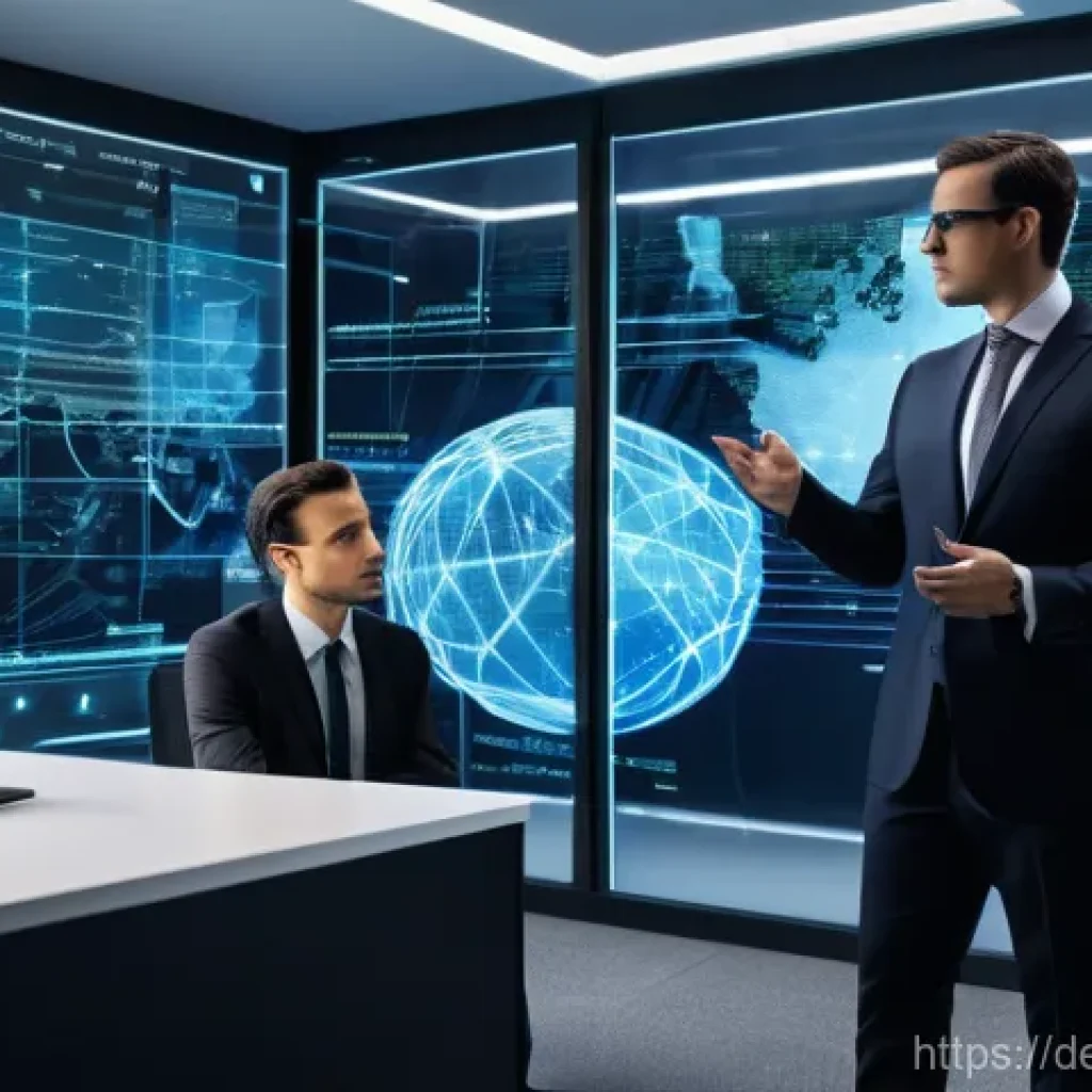 법률 자문가의 사건 대응 전략 - **Prompt for Technology & Infrastructure:**
    "A sophisticated, modern legal firm office bathed in...