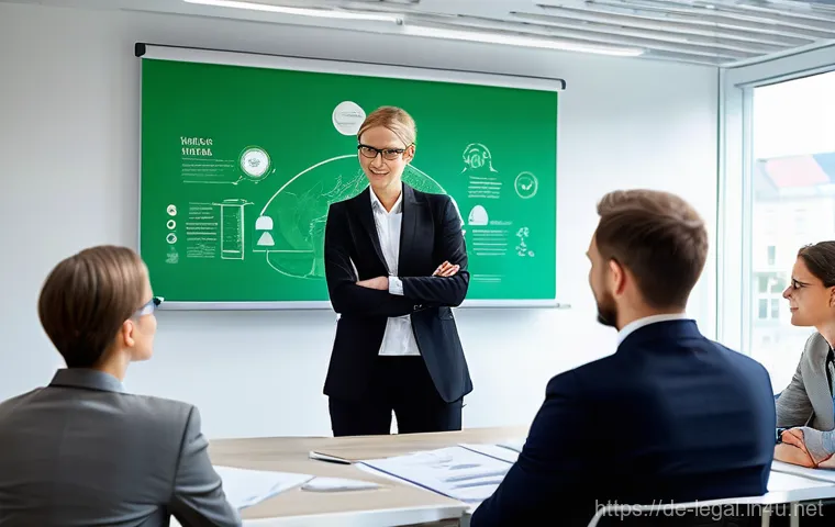 법률 자격증 최신 정보 - **A Modern German Legal Professional in a Digital Environment:**
    A sophisticated, professional-l...