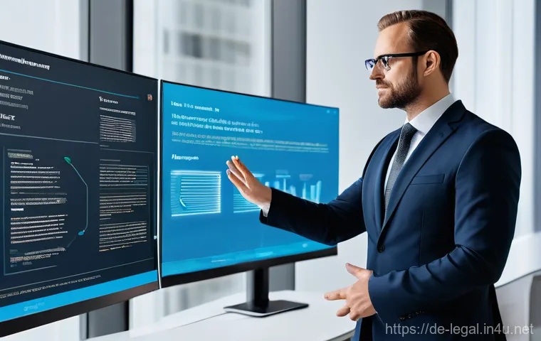 법률 자문가의 실무 경험 개선 - **Prompt 1: The Modern German Legal Practice: From Paper to Pixels**
    "A sleek, minimalist German...