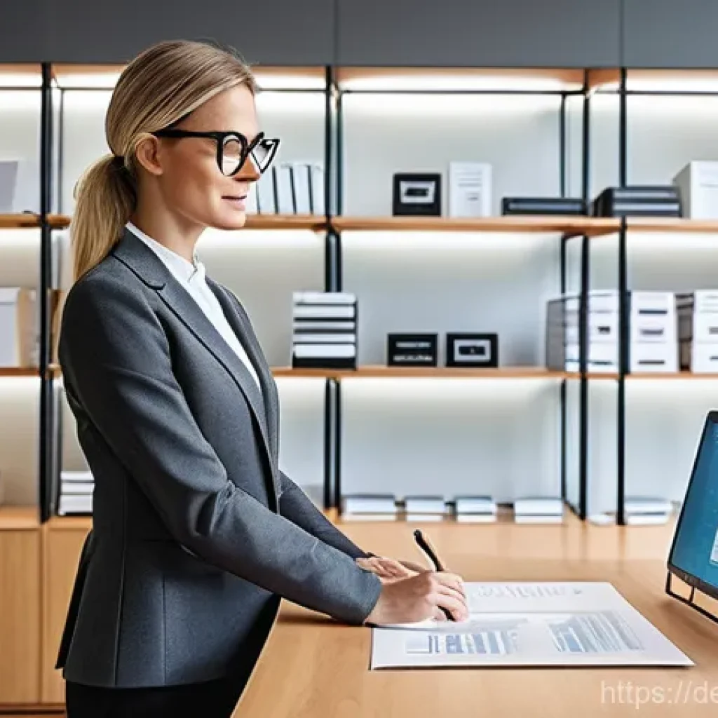 법률 자문가의 경험과 학습 - **Prompt 1: The Digital Transformation of a German Law Office**
    A bright, modern German law offi...